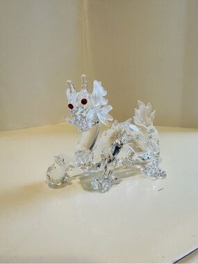 Swarovski 1997 The Dragon Fabulous Creatures Crystal Figurine Limited NO BOX